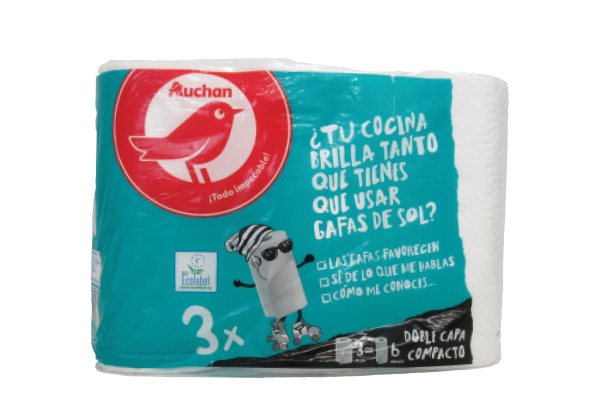 Papel de cocina Auchan